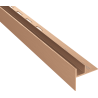 Mexen Line-B listwa spadkowa do szkła 120 cm lewa, miedź szczotkowana - 186504120L
