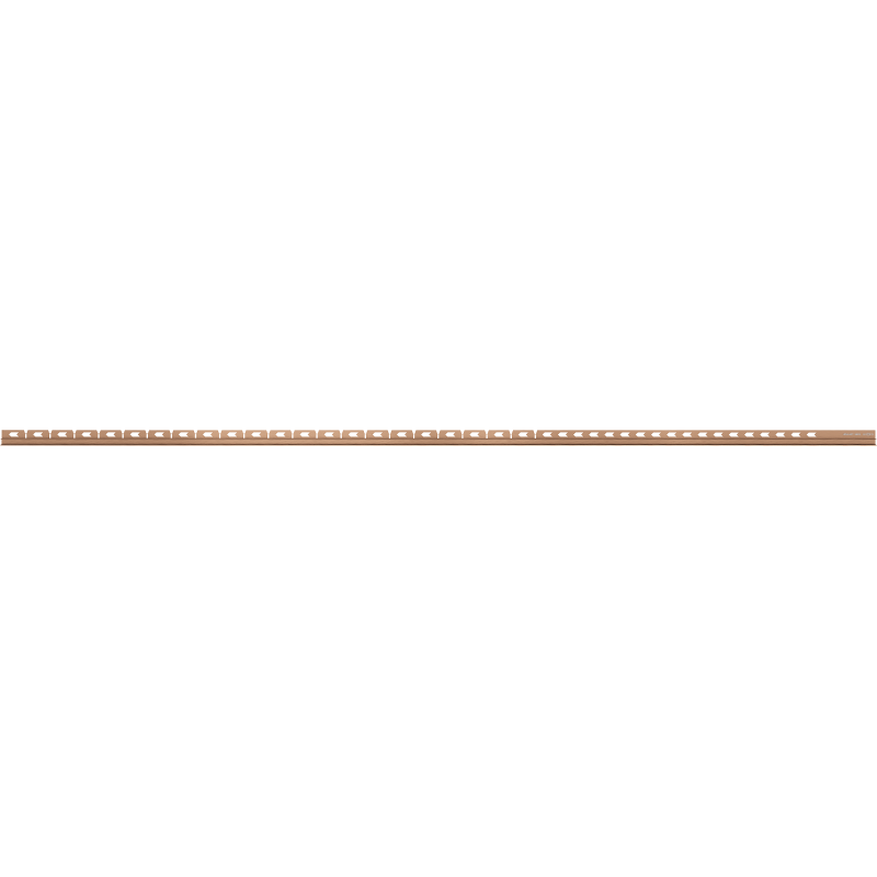 Mexen Line-B listwa spadkowa do szkła 180 cm lewa, miedź szczotkowana - 186504180L