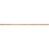 Mexen Line-B listwa spadkowa do szkła 180 cm prawa, miedź szczotkowana - 186504180R