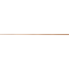 Mexen Line-B listwa spadkowa do szkła 180 cm prawa, miedź szczotkowana - 186504180R