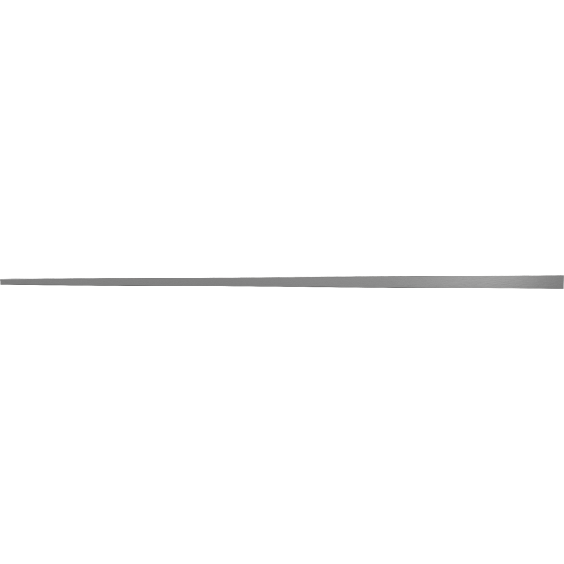 Mexen Line-B listwa spadkowa do szkła 120 cm lewa, gun gray szczotkowany - 186604120L
