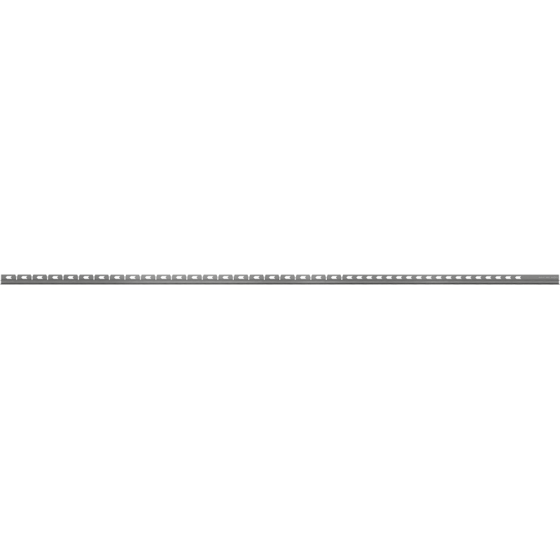 Mexen Line-B listwa spadkowa do szkła 180 cm lewa, gun gray szczotkowany - 186604180L