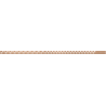 Mexen Line-B listwa spadkowa podłogowa 120 cm lewa, miedź szczotkowana - 186501120L