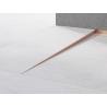 Mexen Line-B listwa spadkowa podłogowa 180 cm lewa, miedź szczotkowana - 186501180L