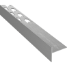 Mexen Line-B listwa spadkowa podłogowa 120 cm lewa, gun gray szczotkowany - 186601120L