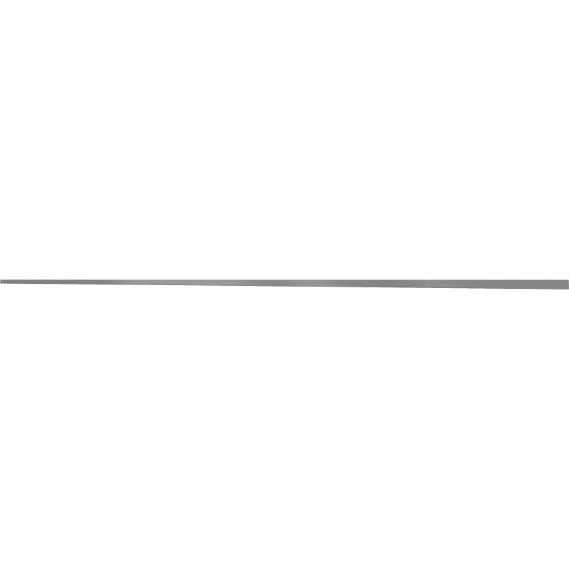 Mexen Line-B listwa spadkowa podłogowa 180 cm lewa, gun gray szczotkowany - 186601180L