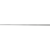 Mexen Line-B listwa spadkowa podłogowa 180 cm lewa, gun gray szczotkowany - 186601180L