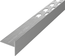 Mexen Line-B listwa spadkowa podłogowa 120 cm prawa, gun gray szczotkowany - 186601120R