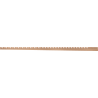 Mexen Line-B listwa spadkowa przyścienna 120 cm lewa, miedź szczotkowana - 186502120L