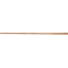 Mexen Line-B listwa spadkowa przyścienna 180 cm lewa, miedź szczotkowana - 186502180L