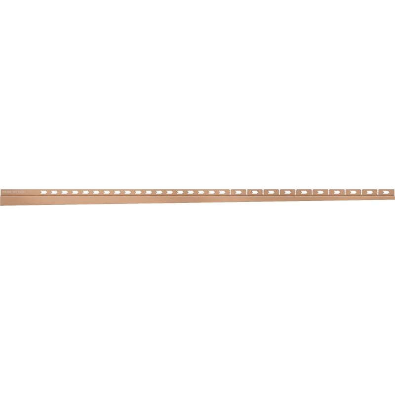 Mexen Line-B listwa spadkowa przyścienna 120 cm prawa, miedź szczotkowana - 186502120R