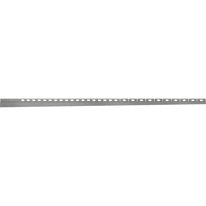 Mexen Line-B listwa spadkowa przyścienna 120 cm prawa, gun gray szczotkowany - 186602120R