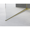 Mexen Line-B listwa spadkowa do szkła 120 cm lewa, złota - 185004120L
