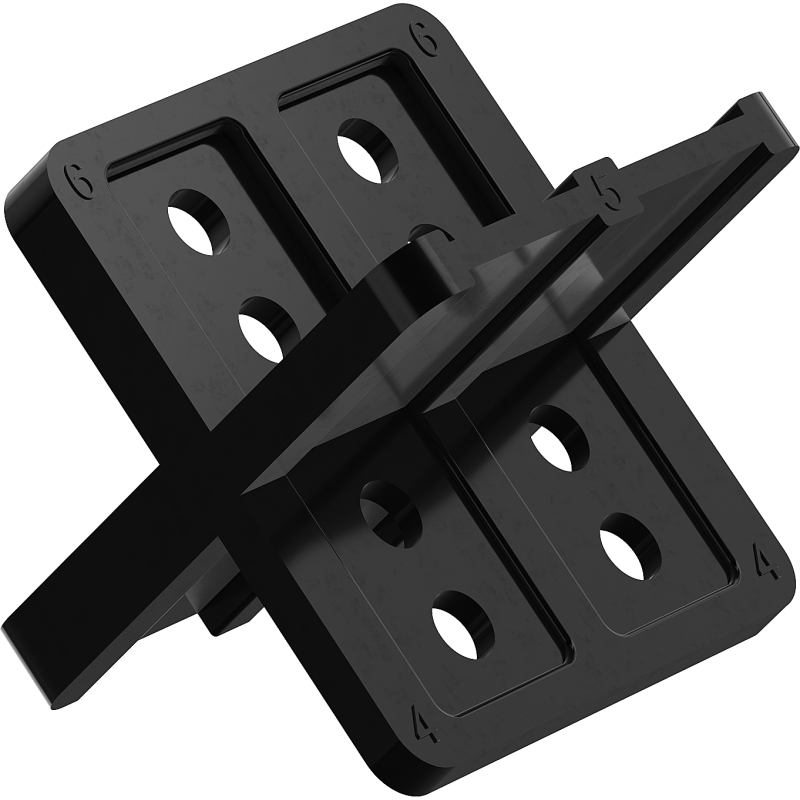 Mexen Uni krzyżak dystansowy do deski tarasowej 4, 5, 6, 7 mm - C9907-03