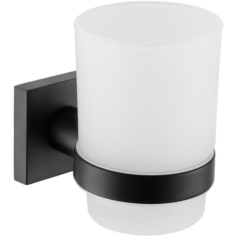 Mexen Rufo kubek na szczoteczki, czarny - 7050938-70