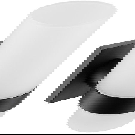 Mexen Rufo kubek na szczoteczki, czarny - 7050938-70