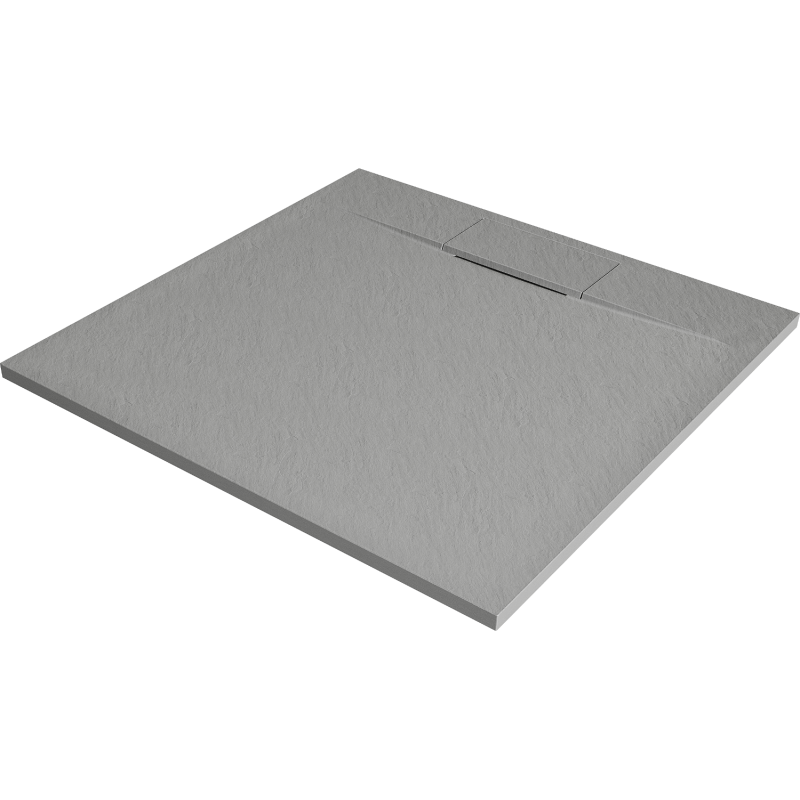 Mexen Otto brodzik prostokątny SMC 70 x 70 cm, szary - 4N617010