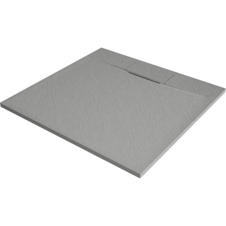 Mexen Otto brodzik prostokątny SMC 70 x 70 cm, szary - 4N617010