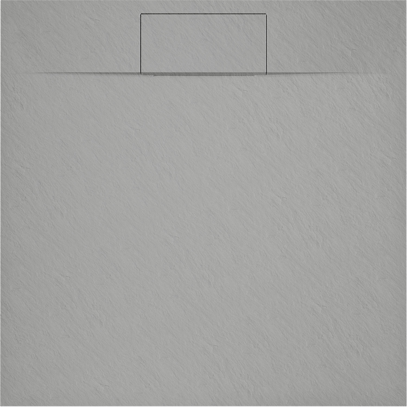 Mexen Otto brodzik prostokątny SMC 70 x 70 cm, szary - 4N617010