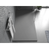 Mexen Bert brodzik prostokątny SMC 160 x 80 cm, szary - 4K618016