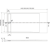 Mexen Amon brodzik prostokątny SMC 160 x 90 cm, szary - 4F619016