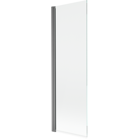 Mexen Mist parawan nawannowy 1-skrzydłowy 70 x 150 cm, transparent, gun metal - 8A9-070-001-95-00