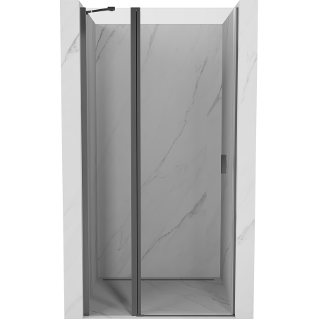 Mexen Mist drzwi prysznicowe uchylne 95 cm, transparent, gun metal - 8A4-095-000-95-00