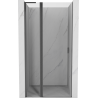 Mexen Mist L drzwi prysznicowe uchylne 100 cm, transparent, gun gray szczotkowany - 8A4L-100-000-66-00
