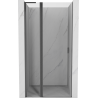 Mexen Mist L drzwi prysznicowe uchylne 110 cm, transparent, gun gray szczotkowany - 8A4L-110-000-66-00
