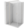 Mexen Mist T kabina prysznicowa uchylna 95 x 80 cm, transparent, nikiel szczotkowany - 8A4T-095-080-97-00
