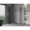 Mexen Mist Duo kabina prysznicowa uchylna 120 x 110 cm, transparent, gun metal - 8A4-120-110-95-00
