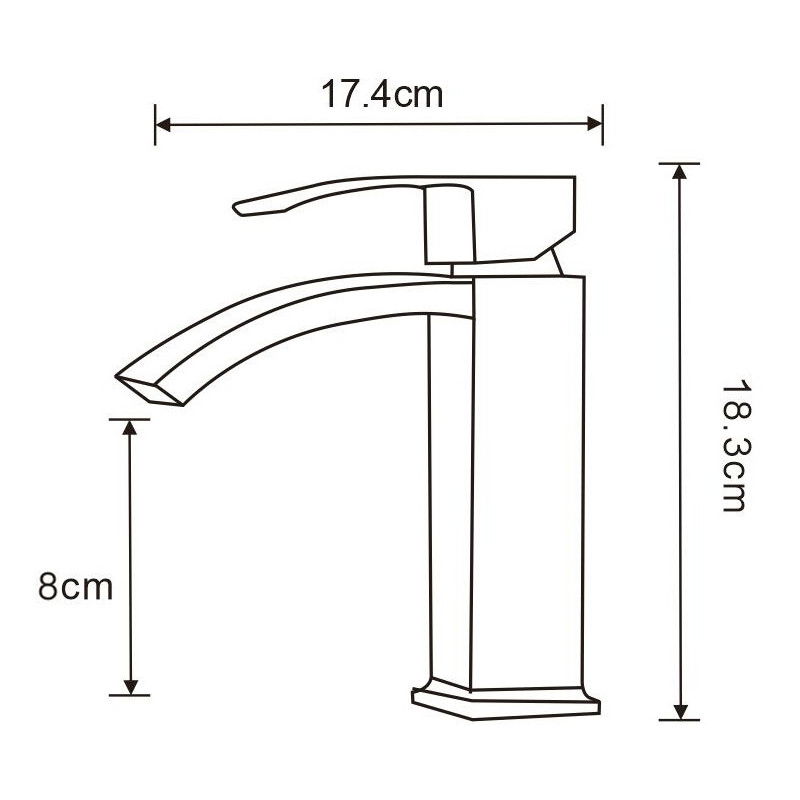 Mexen Libra bateria umywalkowa, chrom - 745100-00