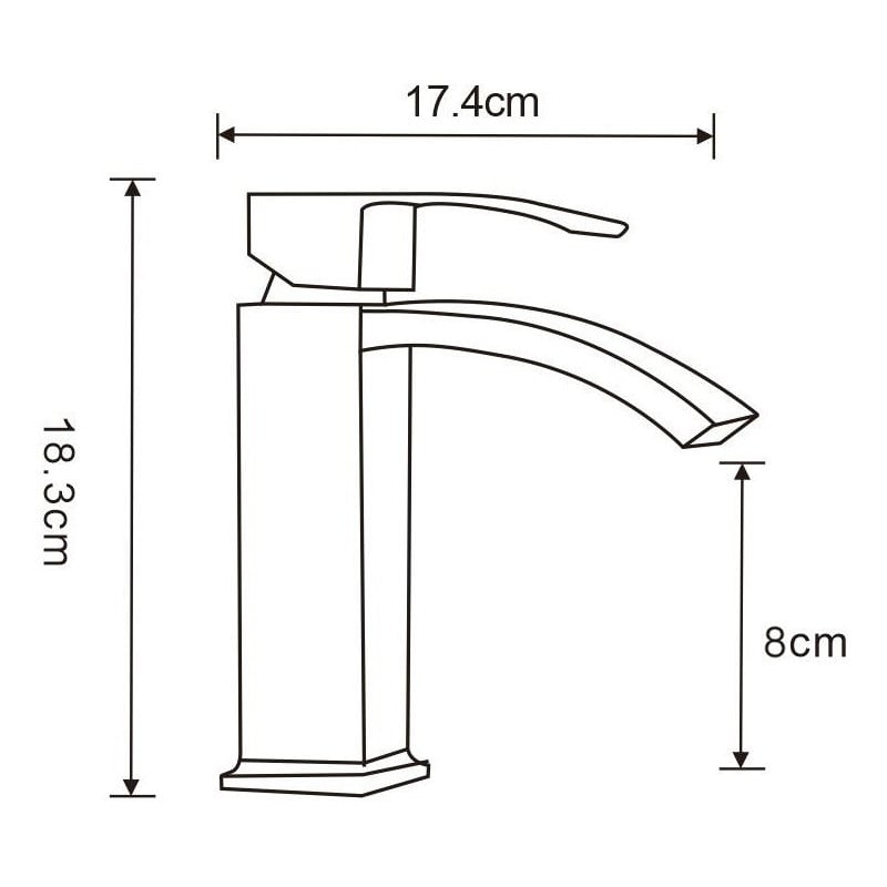 Mexen Libra R45 zestaw wannowy, chrom - 745103R45-00