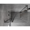 Mexen Mist L Duo kabina prysznicowa uchylna 120 x 105 cm, transparent, gun metal - 8A4L-120-105-95-00