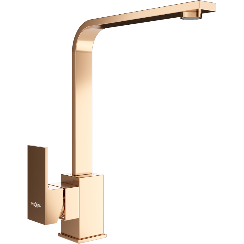 Mexen Rita bateria kuchenna, różowe złoto - 670300-60