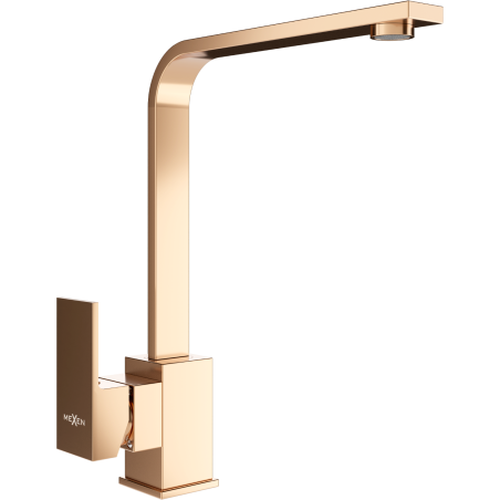 Mexen Rita bateria kuchenna, różowe złoto - 670300-60