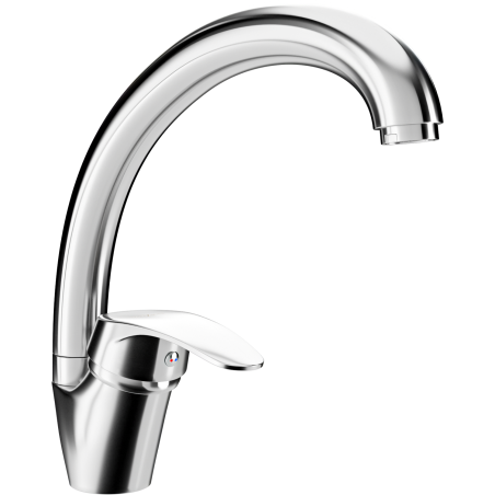 Mexen Rosa bateria kuchenna, chrom - 670800-00