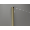 Mexen Kioto ścianka prysznicowa Walk-in 70 x 200 cm, transparent 8 mm, champagne - 800-070-101-35-00