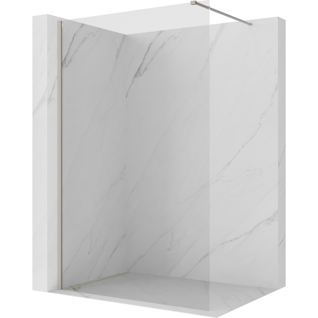 Mexen Kioto ścianka prysznicowa Walk-in 50 x 200 cm, transparent 8 mm, kaszmir - 800-050-101-41-00