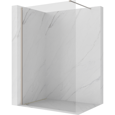 Mexen Kioto ścianka prysznicowa Walk-in 120 x 200 cm, transparent 8 mm, kaszmir - 800-120-101-41-00