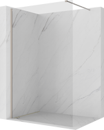 Mexen Kioto ścianka prysznicowa Walk-in 135 x 200 cm, transparent 8 mm, kaszmir - 800-135-101-41-00