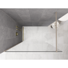 Mexen Kioto ścianka prysznicowa Walk-in 155 x 200 cm, transparent 8 mm, kaszmir - 800-155-101-41-00