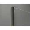 Mexen Kioto ścianka prysznicowa Walk-in 70 x 200 cm, transparent 8 mm, ciemny zielony - 800-070-101-42-00