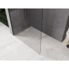 Mexen Kioto ścianka prysznicowa Walk-in 130 x 200 cm, transparent 8 mm, ciemny zielony - 800-130-101-42-00