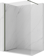 Mexen Kioto ścianka prysznicowa Walk-in 170 x 200 cm, transparent 8 mm, ciemny zielony - 800-170-101-42-00