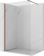 Mexen Kioto ścianka prysznicowa Walk-in 105 x 200 cm, transparent 8 mm, terra - 800-105-101-43-00