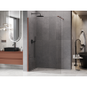 Mexen Kioto ścianka prysznicowa Walk-in 120 x 200 cm, transparent 8 mm, terra - 800-120-101-43-00