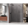 Mexen Kioto ścianka prysznicowa Walk-in 170 x 200 cm, transparent 8 mm, terra - 800-170-101-43-00