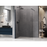 Mexen Kioto ścianka prysznicowa Walk-in 75 x 200 cm, transparent 8 mm, ciemny granat - 800-075-101-44-00