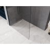 Mexen Kioto ścianka prysznicowa Walk-in 150 x 200 cm, transparent 8 mm, ciemny granat - 800-150-101-44-00